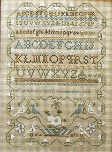 LITTLE HOUSE NEEDLEWORKS - The Mary Ann Myer Sampler Kit - Counted Cross Stitch - Picture 1 of 6
