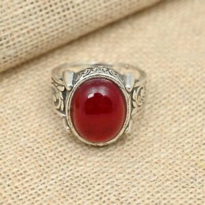 Carnelian Gemstone Sterling Silver Gemstone Ring All Ring Size Available