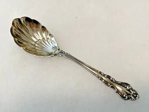 Sterling Reed & Barton Spanish Baroque Sugar Spoon  6.25  INCHES - Picture 1 of 4