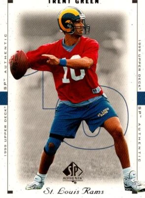 1999 SP Authentic Trent Green St. Louis Rams #71 - Image 1 of 2