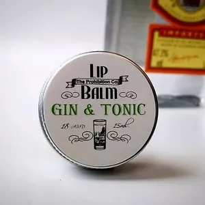 Balsamo per labbra Gin and Tonic, riparazione labbra G&T. Grande cassetta delle lettere regalo! - Foto 1 di 1