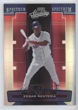 2005 Playoff Absolute Memorabilia Spectrum Silver /150 Edgar Renteria #119