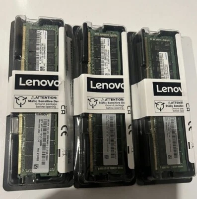 01KR356 4ZC7A08710 Lenovo/IBM 2RX4 64GB DDR4 PC4-2933Y RDIMM SR630 SR650 Memory - Image 1 of 4