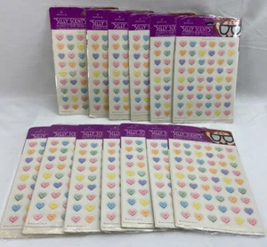 Lot 13 Scratch Sniff Hallmark Stickers Silly Scents Alphabet Hearts Scrapbook - Picture 1 of 6