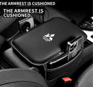 Car Center Console Armrest Box Cushion Cover Pad Protector Mat for Mitsubishi - Foto 1 di 10