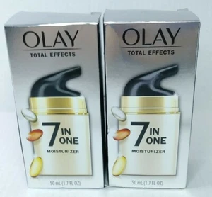 2x Olay Total Effects 7 in One Feuchtigkeitscreme 50 ml 1,7 flüssige Unzen - Bild 1 von 5