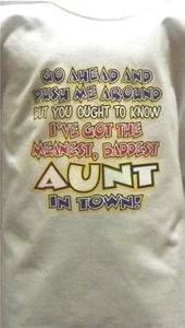 Gemeinste, schlimmste Tante in der Stadt Schoß Schulter Creeper Kaninchenfelle Neu mit Karton bis 24 Monate - Bild 1 von 6