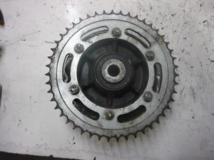 YAMAHA 87-95 1990 90 FZR1000 SPROCKET CARRIER REAR WHEEL HUB OEM - Picture 1 of 7