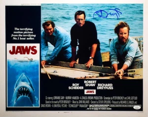Foto póster de película autografiada de Richard Dreyfuss Tiburón 16x20 - JSA *azul - Imagen 1 de 2