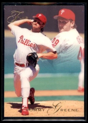 1993 Flair Tommy Greene #101 Philadelphia Phillies - Image 1 of 2