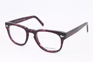NEW ANDY WOLF 4431 COL. F PURPLE HAVANA AUTHENTIC FRAMES EYEGLASSES 51-20 - Picture 1 of 4