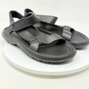 Bobbie Brooks Sandale Schuh Damen 9-10 schwarz verstellbar offene Zehenpartie neu - Bild 1 von 11