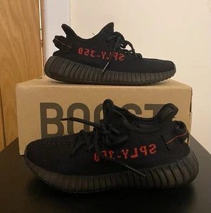 adidas Yeezy Boost 350 V2 Bred - Picture 1 of 7