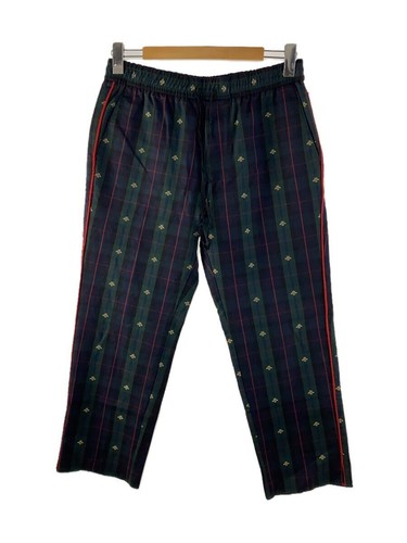 GUCCI Pantaloni Pantaloni 46 Poliestere GRN Check 495714 Z432H