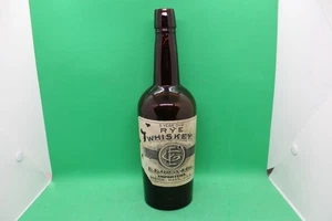 Vintage bottle EE Gray & Co 5 year Rye Whiskey fifth - paper label - Picture 1 of 6