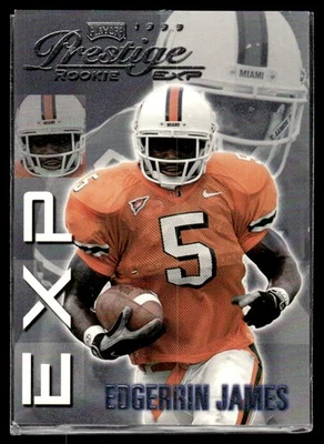 1999 Playoff Prestige EXP Edgerrin James Rookie Indianapolis Colts #EX37 - Image 1 of 2