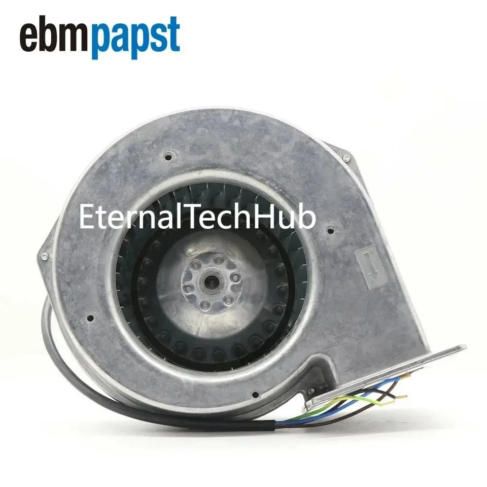 Ebmpapst Fan G2E120-AR77-01 Blower Fan AC 230V 0.35A 100W Φ120MM Centrifugal Fan - Image 1 of 4