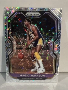 2020-21 Panini Fast Break Silver Prizm Magic Johnson #219, Los Angeles Lakers - Bild 1 von 2