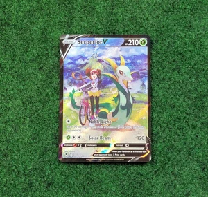 Pokemon Silver Tempest Serperior V TG13/TG30 Trainer Gallery Karte - Englisch - Bild 1 von 2