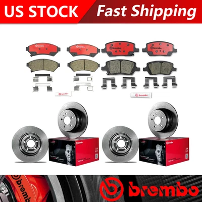 Kit de rotores de freno y pastillas de freno de cerámica Saturn Relay 2006-2007 Foto 1 de 4