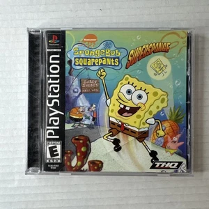SpongeBob Schwammkopf: SuperSponge PS1 komplett getestet & funktionsfähig - Bild 1 von 3