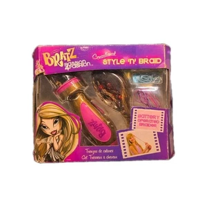 Bratz Pink Retro Braid MGA 2000's Sensational Style 'n' Braid Passion 4 Fashion - Picture 1 of 5