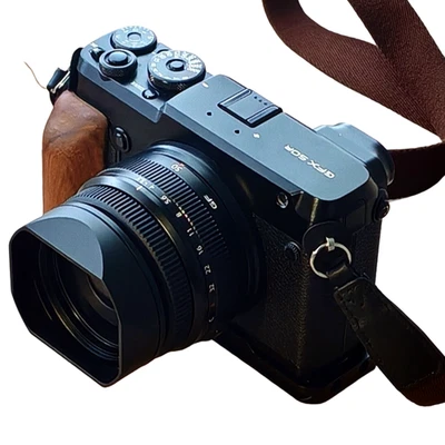 OLOEY Metal Square Lens Hood fit for Fujifilm GF 50mm F3.5 R LM WR-GFX50R Accessories