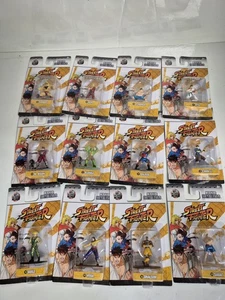 Jada Nano Metalfigs Diecast Street Fighter Juego Completo de 12 Raro - ¡NUEVO! - Imagen 1 de 4