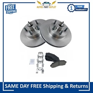 Nuevo kit de pastillas de freno y rotor de cerámica delantera premium para Ford Ranger B2300 - Imagen 1 de 5
