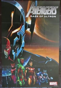 THE AVENGERS ~ RAGE OF ULTRON 2015 MARVEL PROMOTIONAL IN-STORE 24" x 36" POSTER - Picture 1 of 1