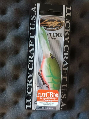 Lucky Craft "Flat CB DR" Pro Tune Series # 14g Moss Green Craw - Bild 1 von 3