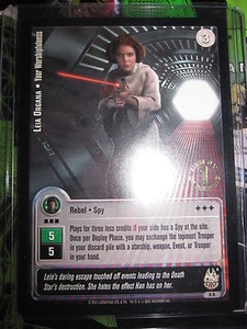 STAR WARS CCG JEDI KNIGHTS CARD MINT/N-MINT RARE 1ST DAY LEIA ORGANA 8 R - Picture 1 of 2