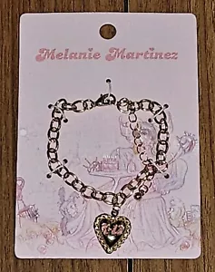 Melanie Martinez K-12 Heart Locket Charm Bracelet Brand New - Picture 1 of 6