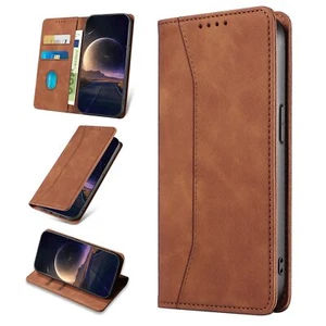 Coque pour Samsung Galaxy S7 Edge Etui Protection Housse en Cuir PU Porte Car... - Photo 1 sur 7