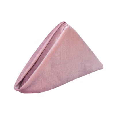 YCC Linens 20" Square Velvet Cloth Dinner Napkins Restaurant Quality - Image 1 of 4