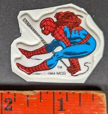 Spiderman 1984 MCG Marvel Comics Puffy Sticker Card (NM)