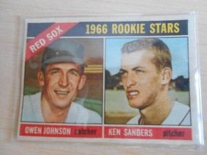 Rare Card   ROOKIE   OWEN JOHNSON/ KEN SANDERS #356     Topps/Venezuela 1966