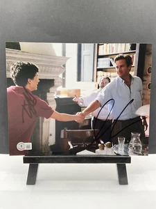 Foto firmata Timothee Chalamet Armie Hammer autografata Chiamami col tuo nome BAS - Foto 1 di 6