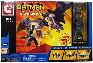C3 Construction DC Batglider w Stealth Batman & Catwoman Minimates NEW 2004 - Picture 1 of 6
