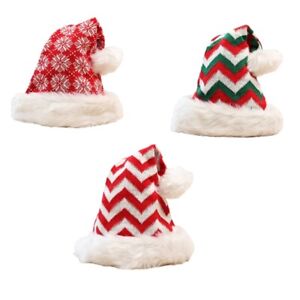 Warm Christmas Beanie Winter Knit Santa Hat for Adult and Teens Windproof Hat