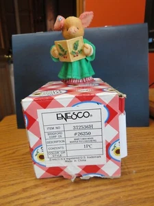 Mary's Moo Moos SQEAL FOR JOY - CERDO NAVIDAD VILLANCICO - 725714 Estatuilla - ENVÍO GRATUITO - Imagen 1 de 6