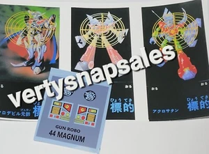 Pegatinas Transformers G1 Repro para GunRobo 44 MAGNUM - Imagen 1 de 1