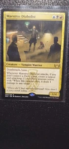 MTG Maestros Diabolist 200 Streets of New Capenna SNC Rare Magic  - Picture 1 of 2