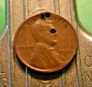 Better! 1933-P Lincoln Wheat Cent 1c with Surface Errors. (#7546) - Picture 1 of 2