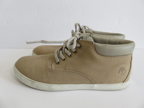 Timberland Dause Chukka sneaker beige pelle nabuk donna taglia 8