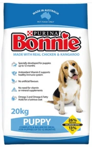 Nestle Purina Bonnie Puppy 20kg Dry Food Kibble Chicken Protein Dog Food Diet - Picture 1 of 12