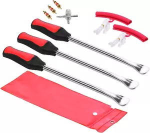 3PCS Tire Spoon Lever Iron Tool Set, Motorcycle Bike Professional Tire Changing  - Picture 1 of 12