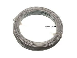 5 Rotoli Di Filo In Acciaio Zincato 1,6 Mm X 1/2 Kg Circa 30 Metri | Onestopdiy - Foto 1 di 1