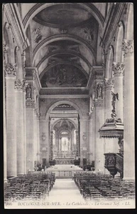 BOULOGNE sur MER 62 La Cathédrale Grande Nef CPA non-circulé Éd N°206 LL 1900-10 - Picture 1 of 2