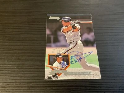 Mike Benjamin autographed Baseball Card (San Francisco Giants) 1994 Donruss #546 - Image 1 of 2